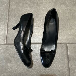 Stuart Weitzman Vintage Y2K Black Round Toe Pump High Heels Women’s shoe size 9